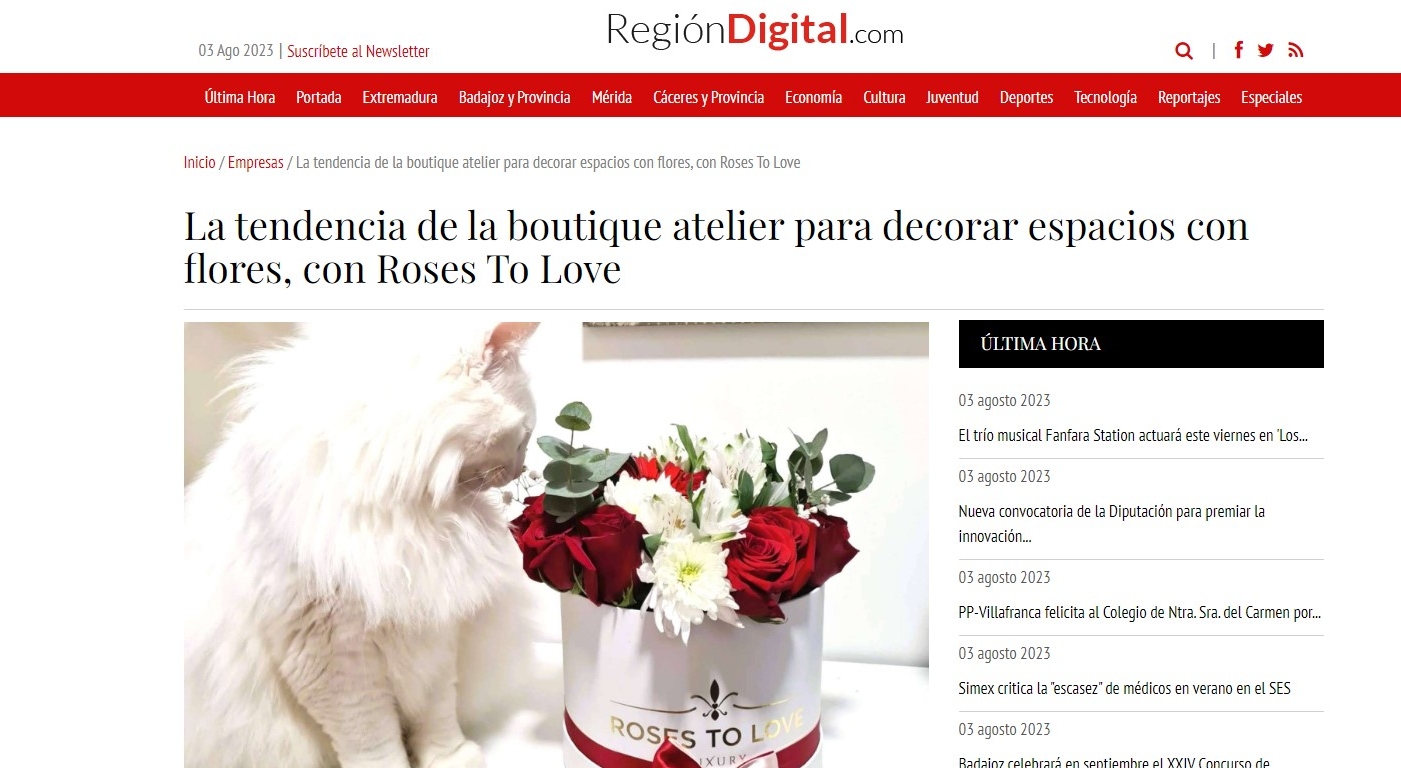 boutique atelier de Roses To Love