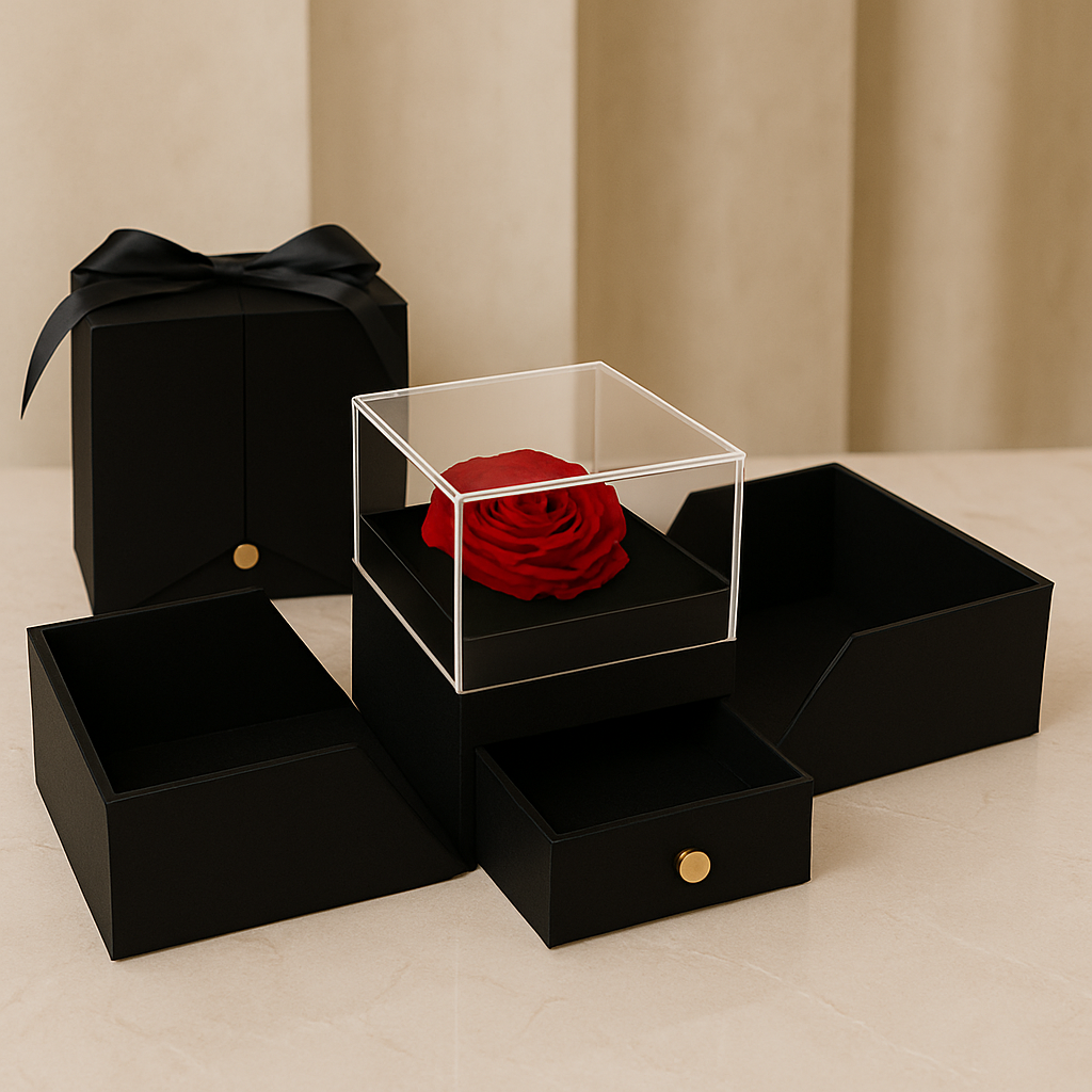 JOYERO ROSA PRESERVADA