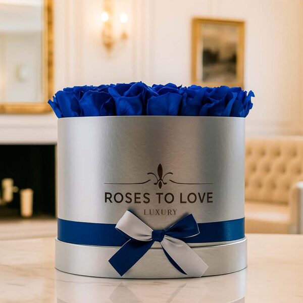 Rosas eternas colección Diamante Plata