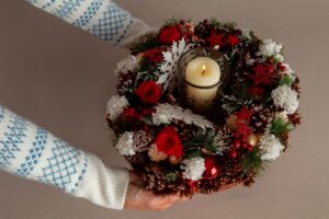 Decora tu hogar en Navidad con flores preservadas