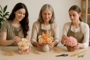 regalos con flores preservadas