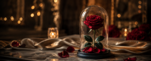 cupula de rosas preservadas