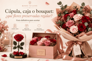 rosas preservadas
