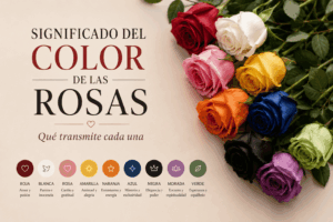 que significan las rosas segun el color