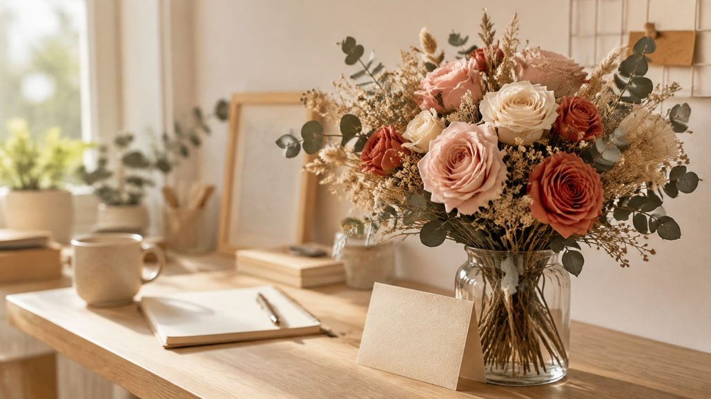 regalar ramo de rosas preservadas