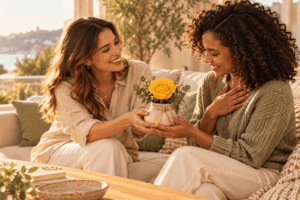 rosas preservadas para amigos
